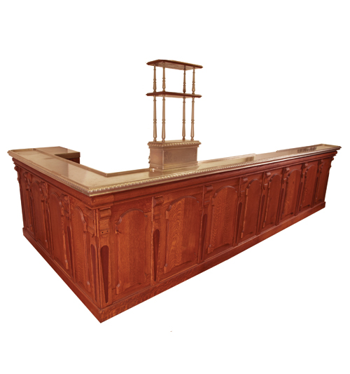 Pewter Top Bar